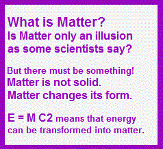 What is Matter