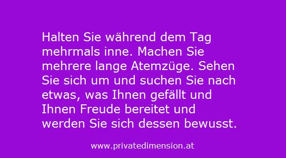 bewussst leben mehr genießen