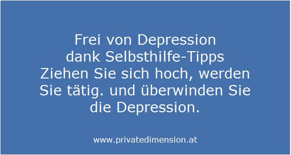 Frei von Depression