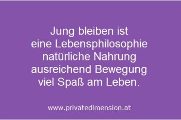 Jung bleiben