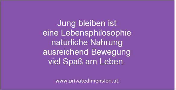 Jung bleiben