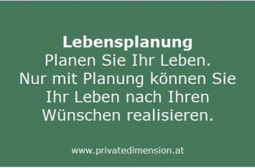 Lebensplanung