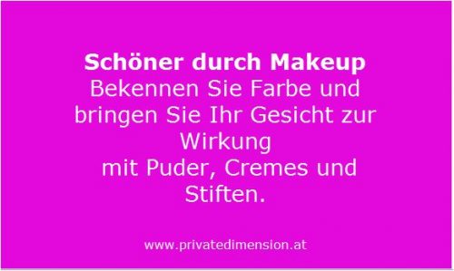 Schöner durch Makeup