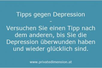 Tipps gegen Depression