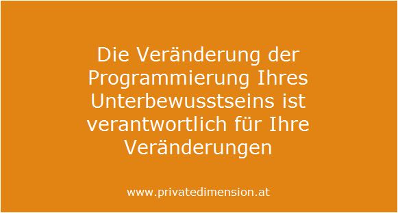 Veränderung Ihrer inneren Programmierung