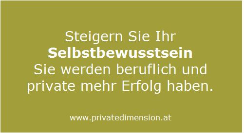 Selbstbewusstsein aufbauen